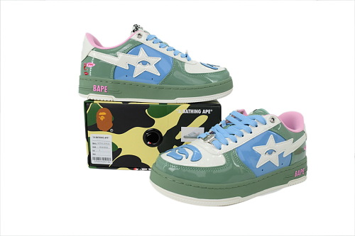POP A BATHING APE BAPE Beige Green 001FWL231912C