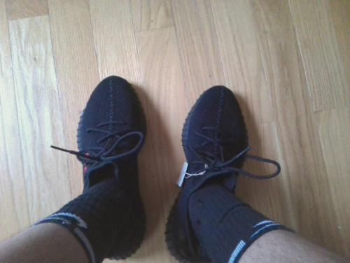 PKGoden Yeezy Boost 350 V2 Black Red, CP9652 review 