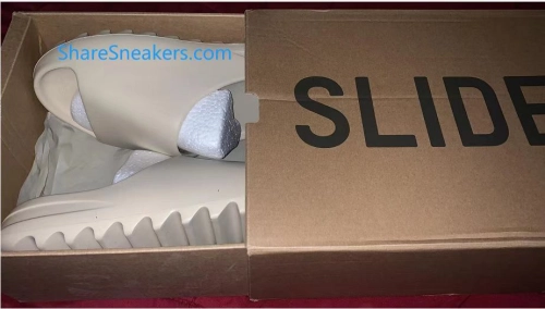 POP Yeezy Slide Bone, FW6345 review 