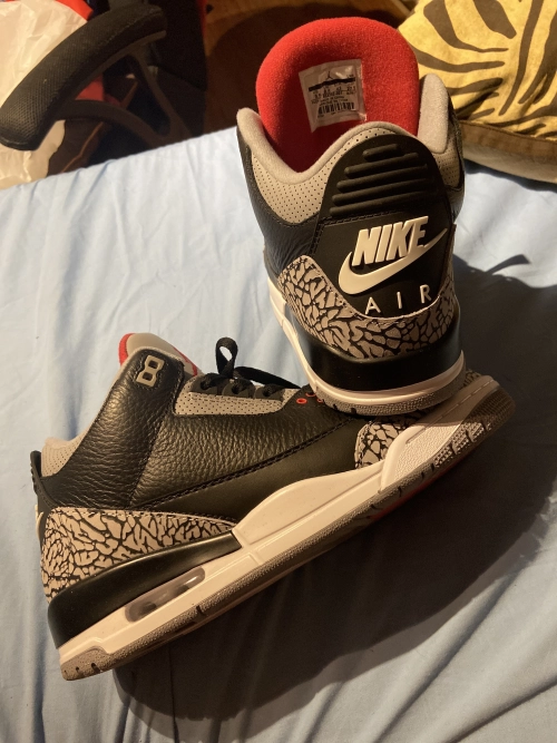 PKGoden  Jordan 3 Retro Black Cement (2018),854262-001 review 