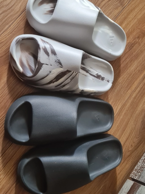 POP   Yeezy Slide Granite, ID4132 review 