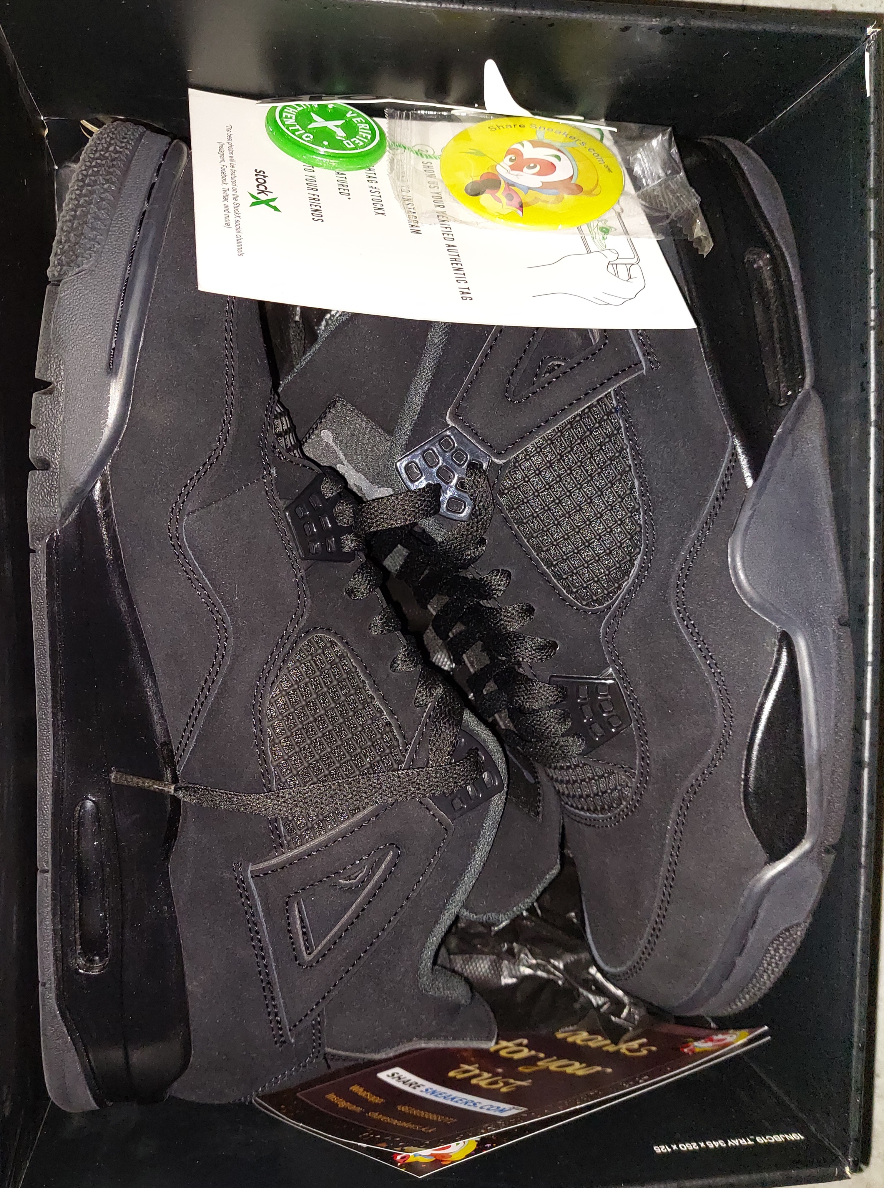 PKGoden Jordan 4 Retro Black Cat, CU1110-010 review Marcel Davis