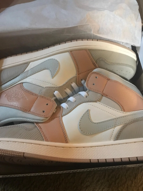 POP  Air Jordan 1 Mid Milan , CV3044-100 review 