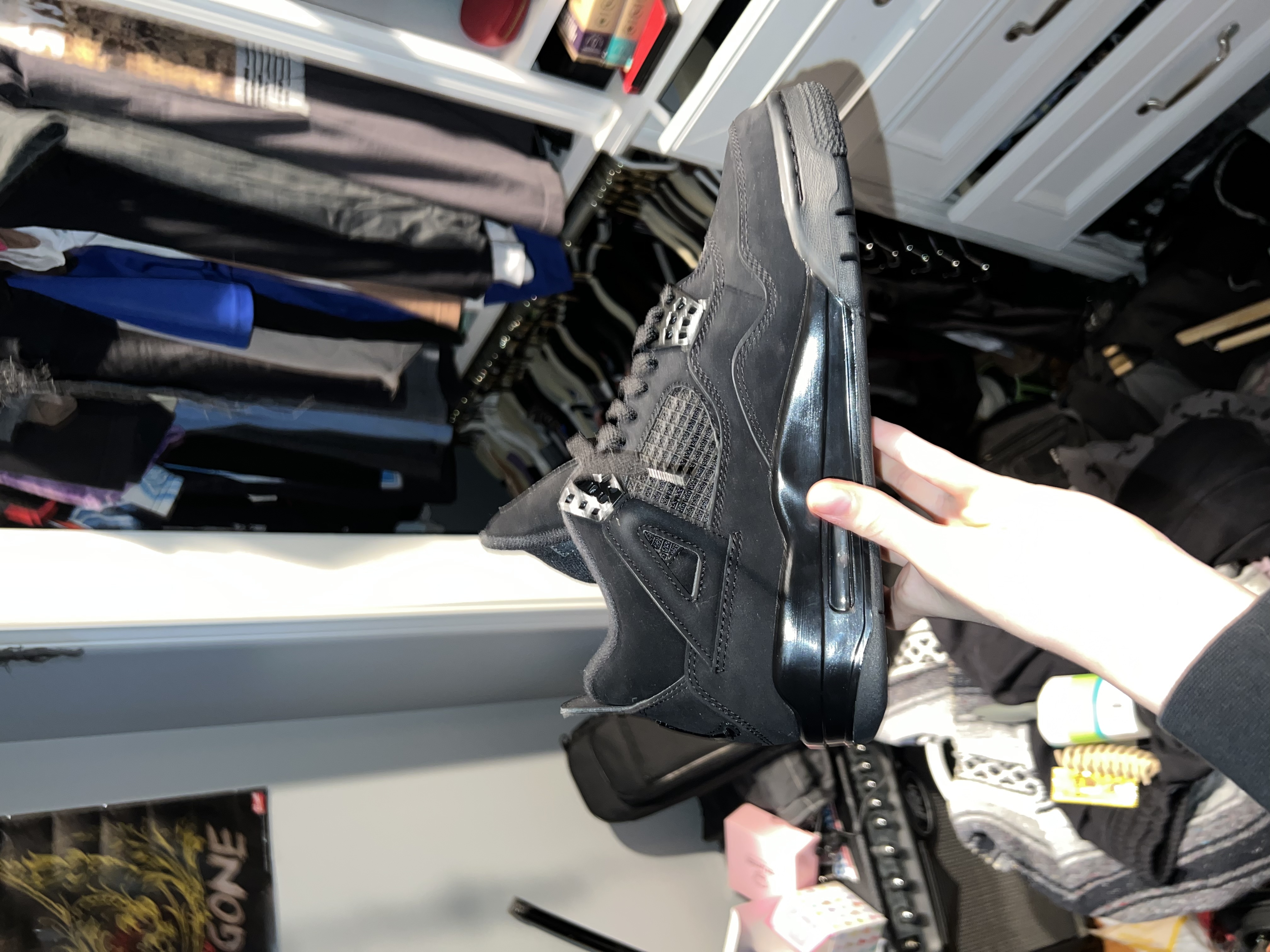 PKGoden Jordan 4 Retro Black Cat, CU1110-010 review madison 02