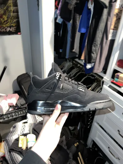PKGoden Jordan 4 Retro Black Cat, CU1110-010 review madison 02