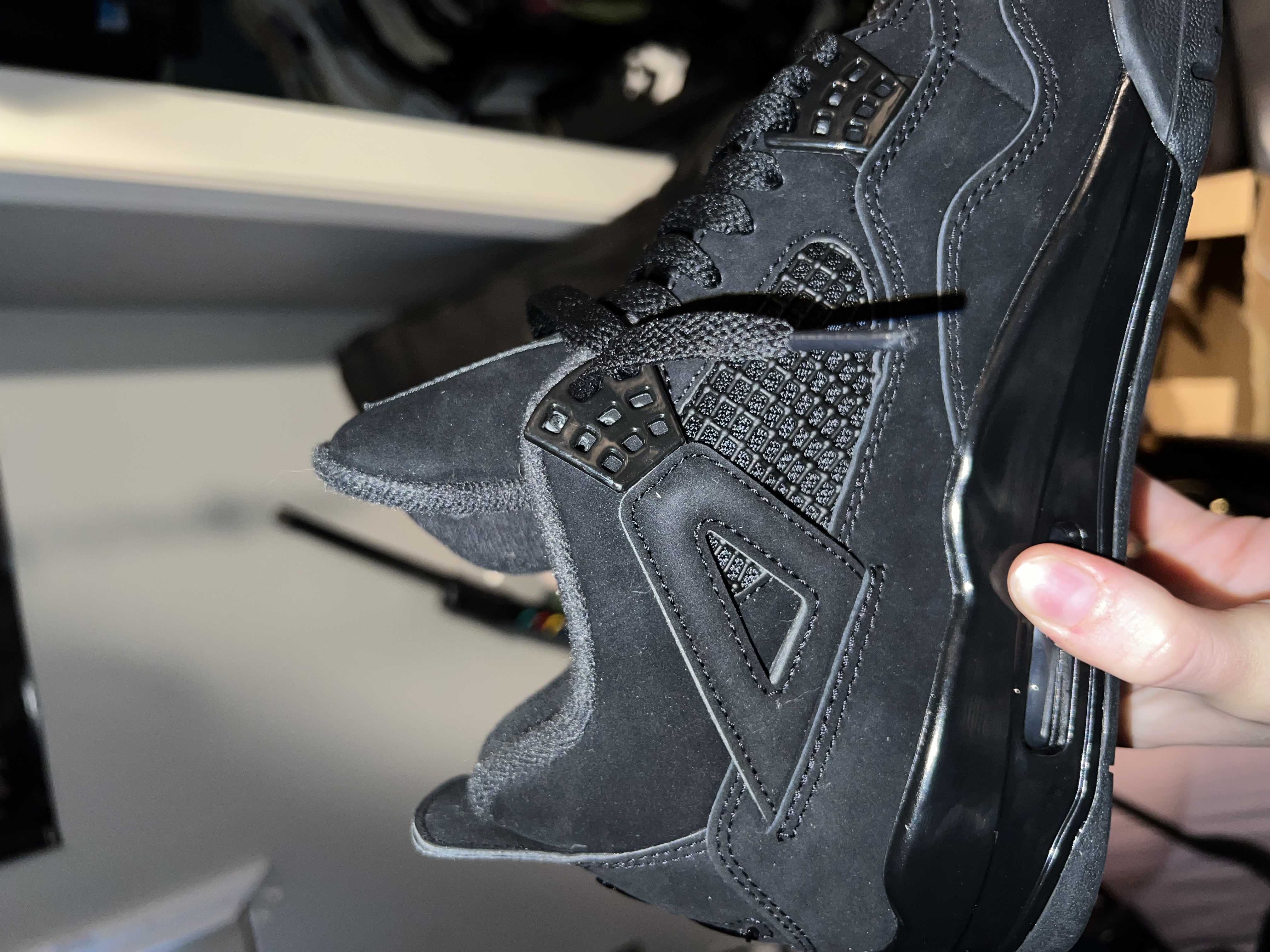 PKGoden Jordan 4 Retro Black Cat, CU1110-010 review madison 05