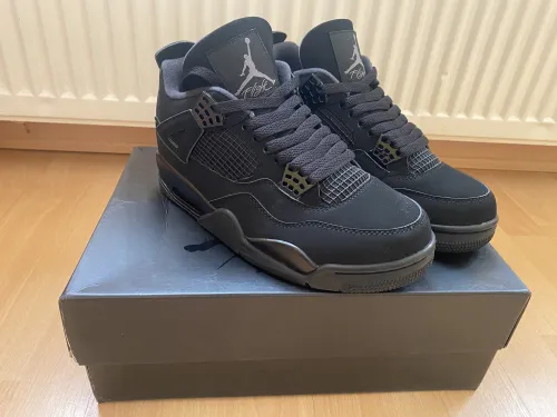 Free Shipping: PKGoden Jordan 4 Retro Black Cat, CU1110-010 review 