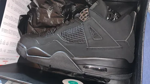 PKGoden Jordan 4 Retro Black Cat, CU1110-010 review 