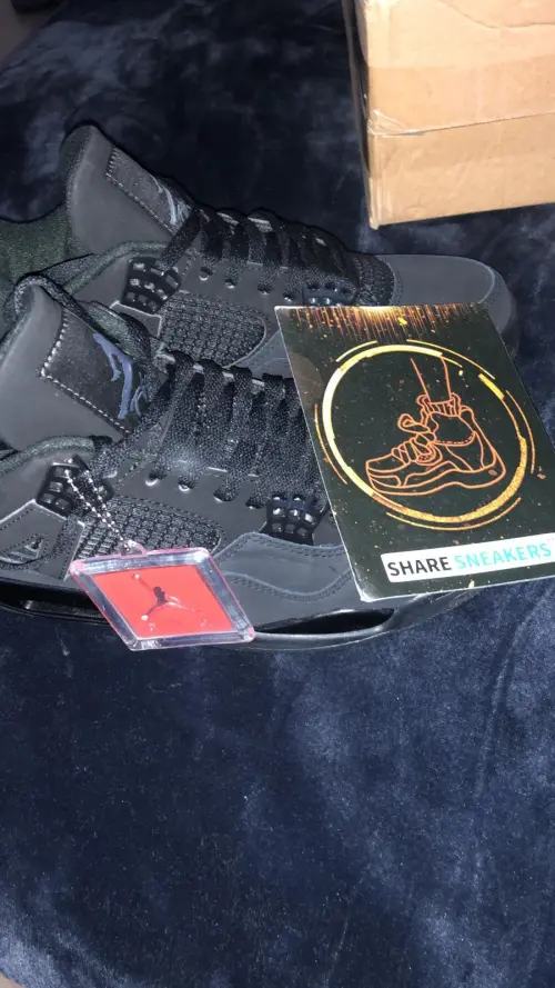 PKGoden Jordan 4 Retro Black Cat, CU1110-010 review 