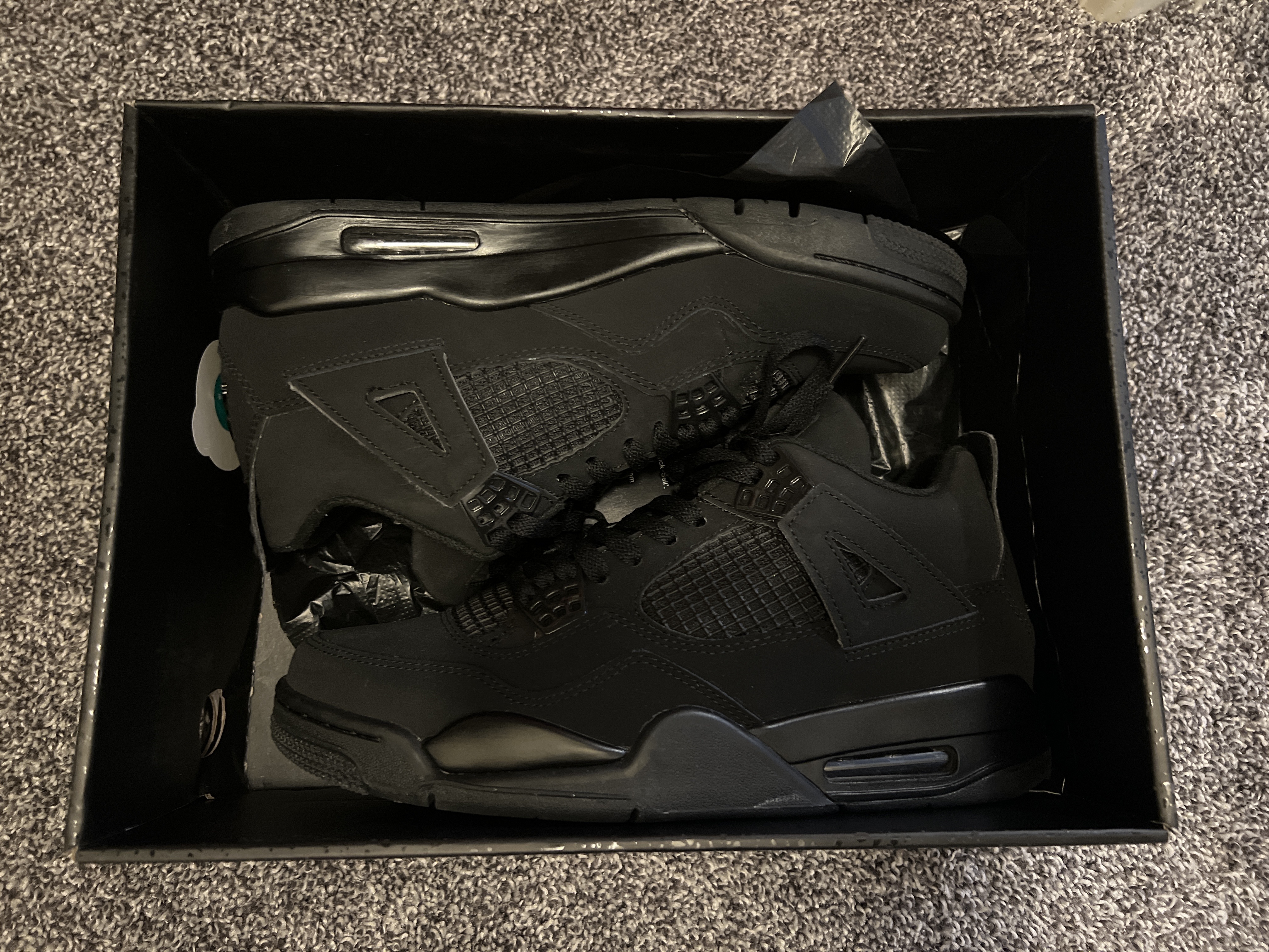 PKGoden Jordan 4 Retro Black Cat, CU1110-010 review Ella b