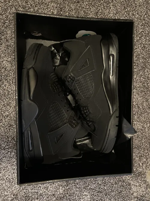 PKGoden Jordan 4 Retro Black Cat, CU1110-010 review 