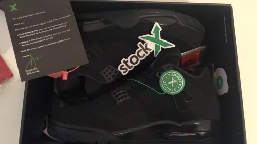 PKGoden Jordan 4 Retro Black Cat, CU1110-010 review 