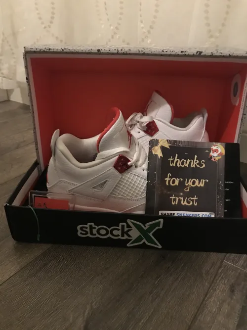 PKGoden Jordan 4 Retro Metallic Red,  CT8527-112  review 