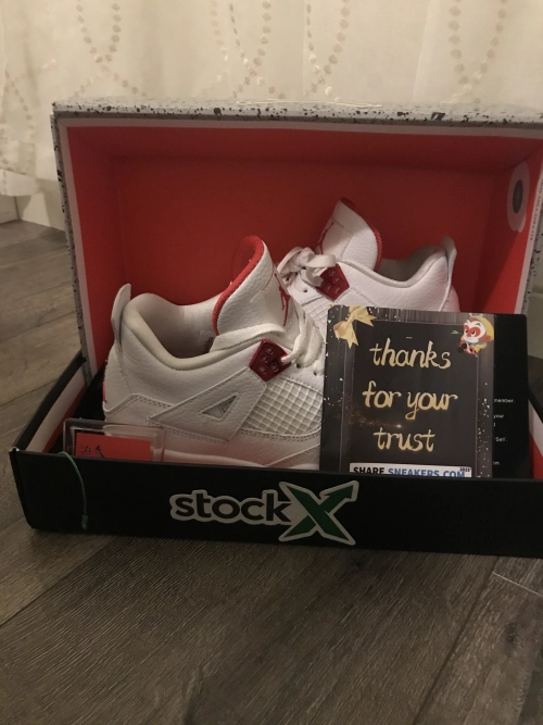 PKGoden Jordan 4 Retro Metallic Red,  CT8527-112  review 