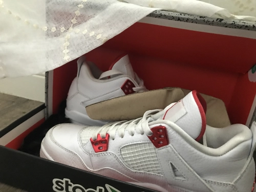 PKGoden Jordan 4 Retro Metallic Red,  CT8527-112  review 