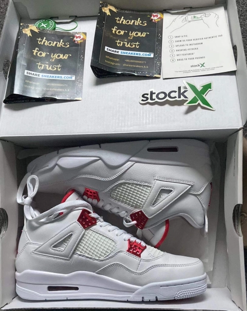 PKGoden Jordan 4 Retro Metallic Red,  CT8527-112  review 