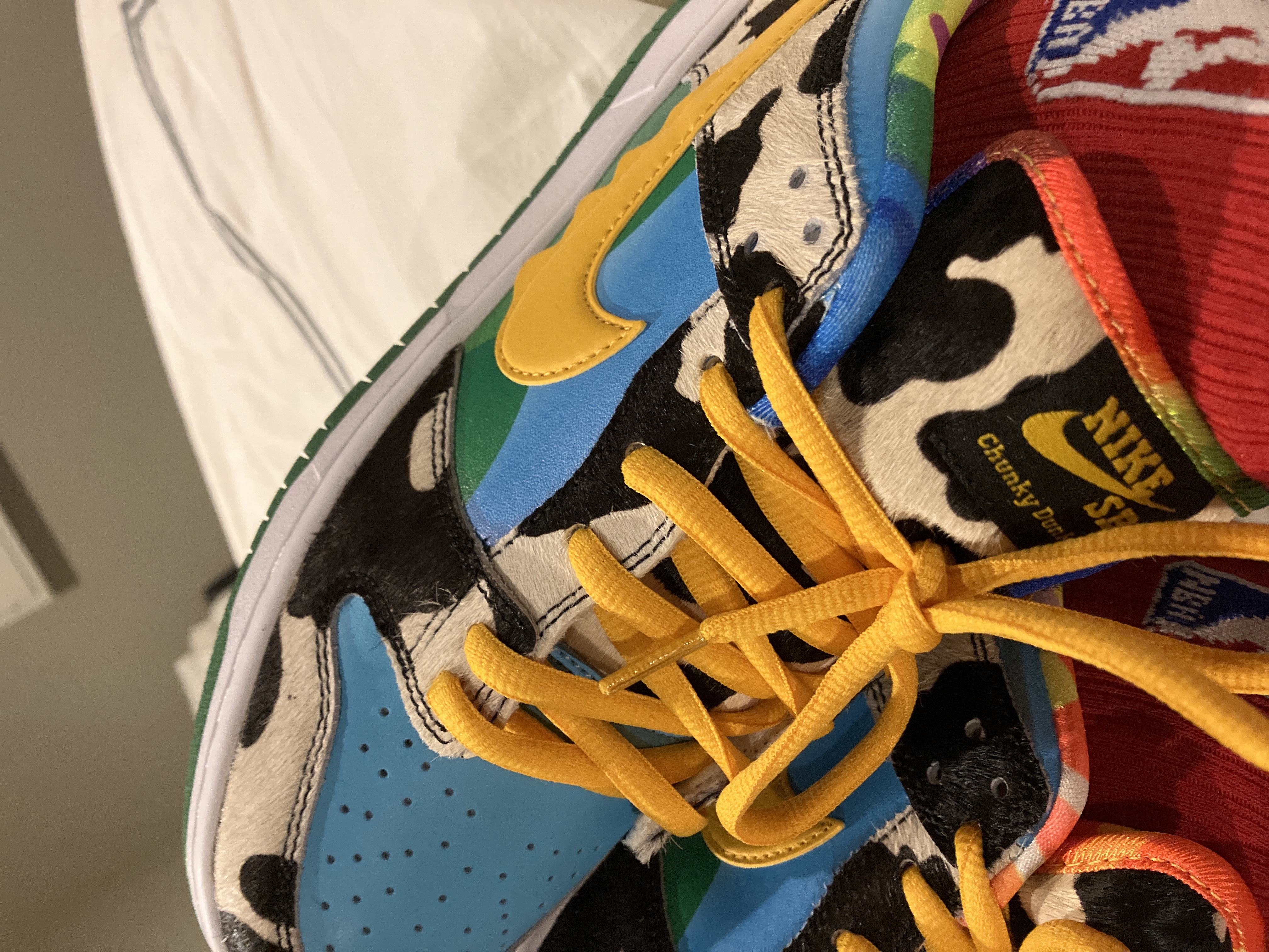 PKGoden Dunk SB Low Ben & Jerry's Chunky Dunky, CU3244-100  review Alex
