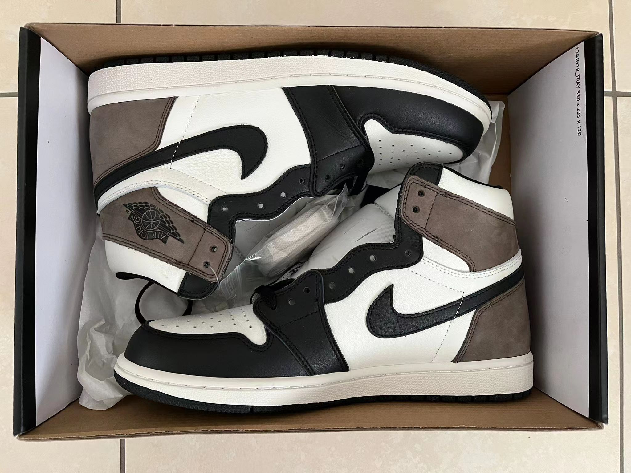 PKGoden  Jordan 1 Retro High Dark Mocha , 555088-105 review Roger Mille