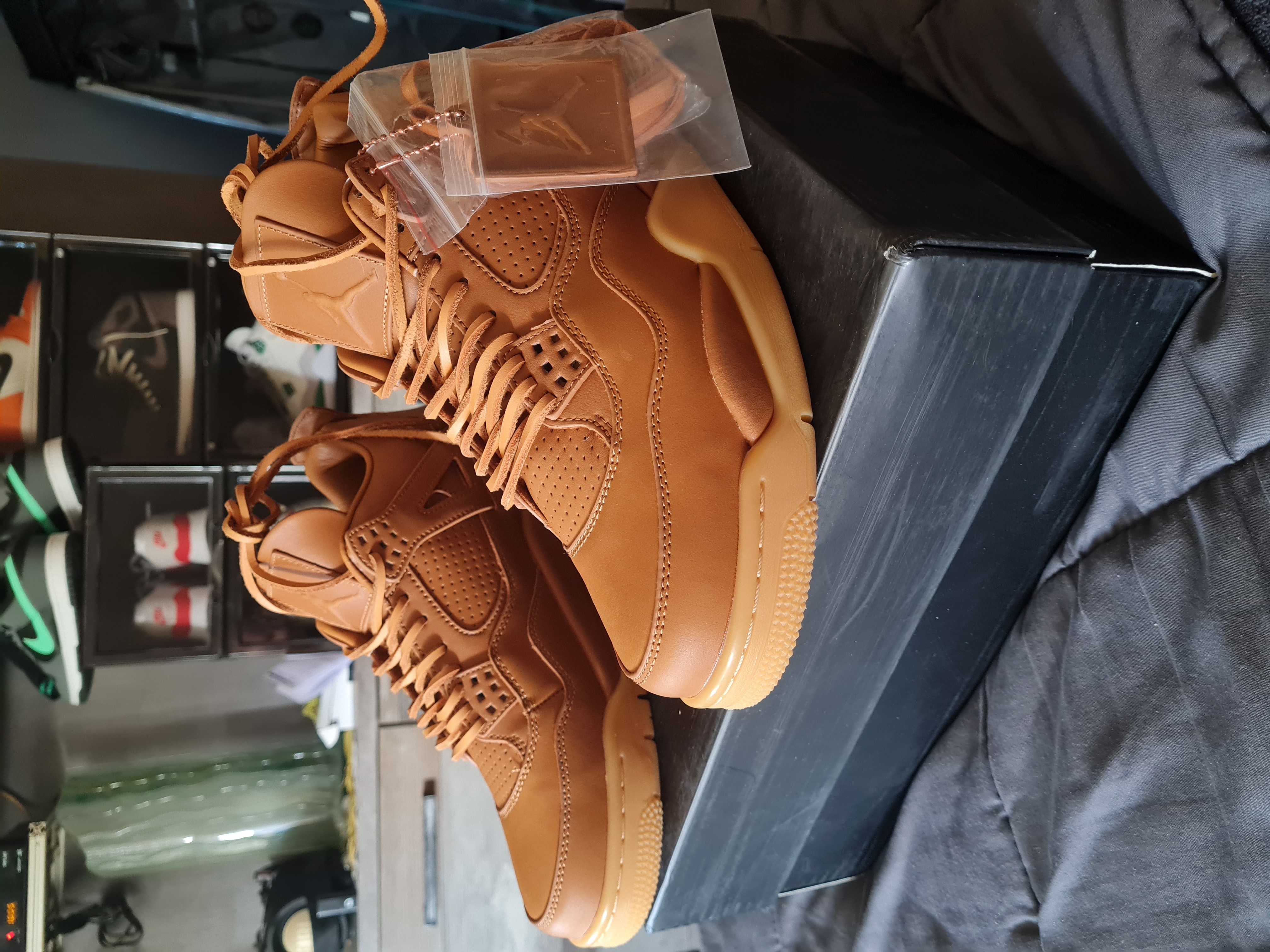 PKGoden Jordan 4 Retro Ginger Wheat, 819139-205 review Kmikaz420 00