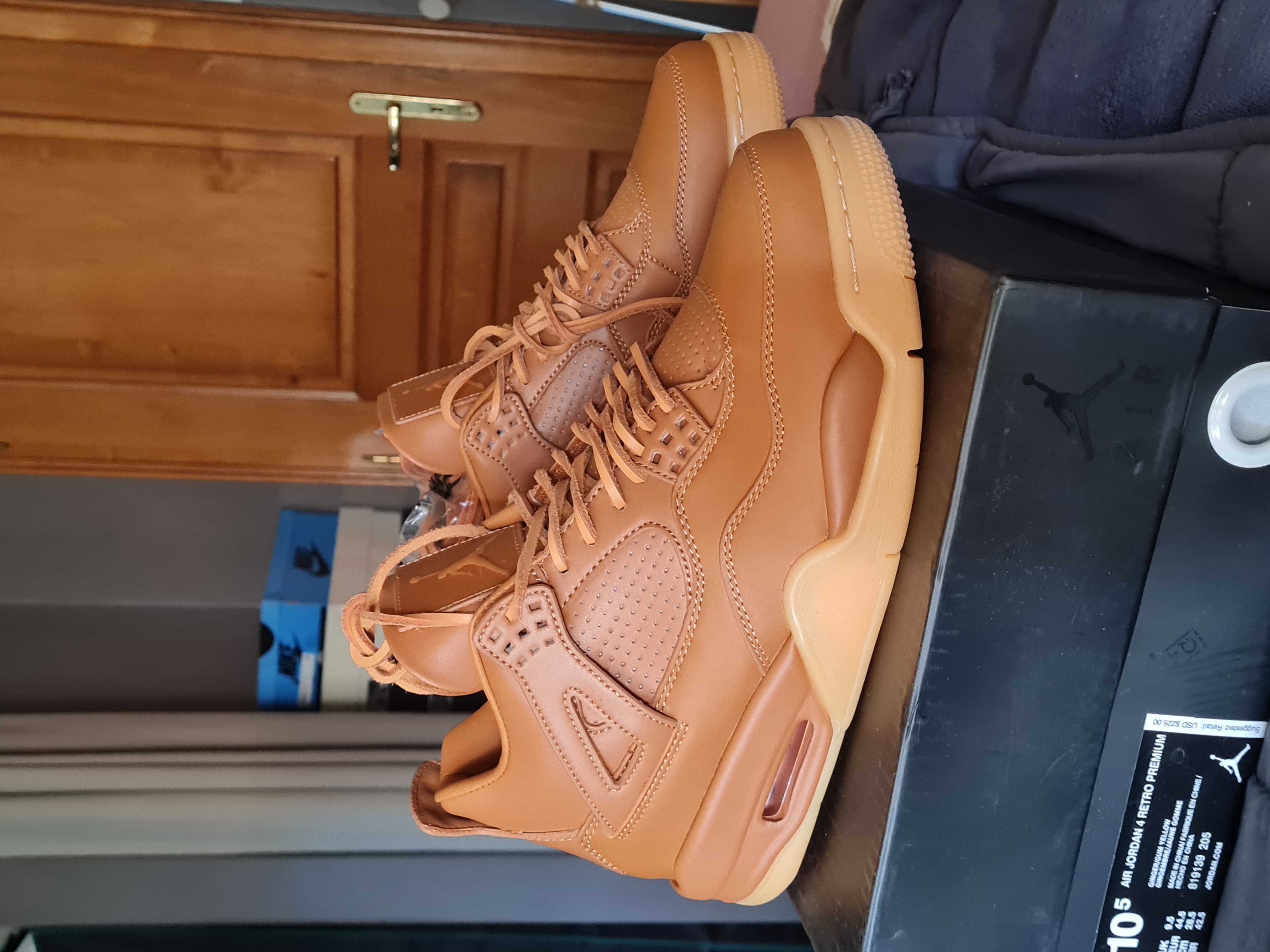 PKGoden Jordan 4 Retro Ginger Wheat, 819139-205 review Kmikaz420 01
