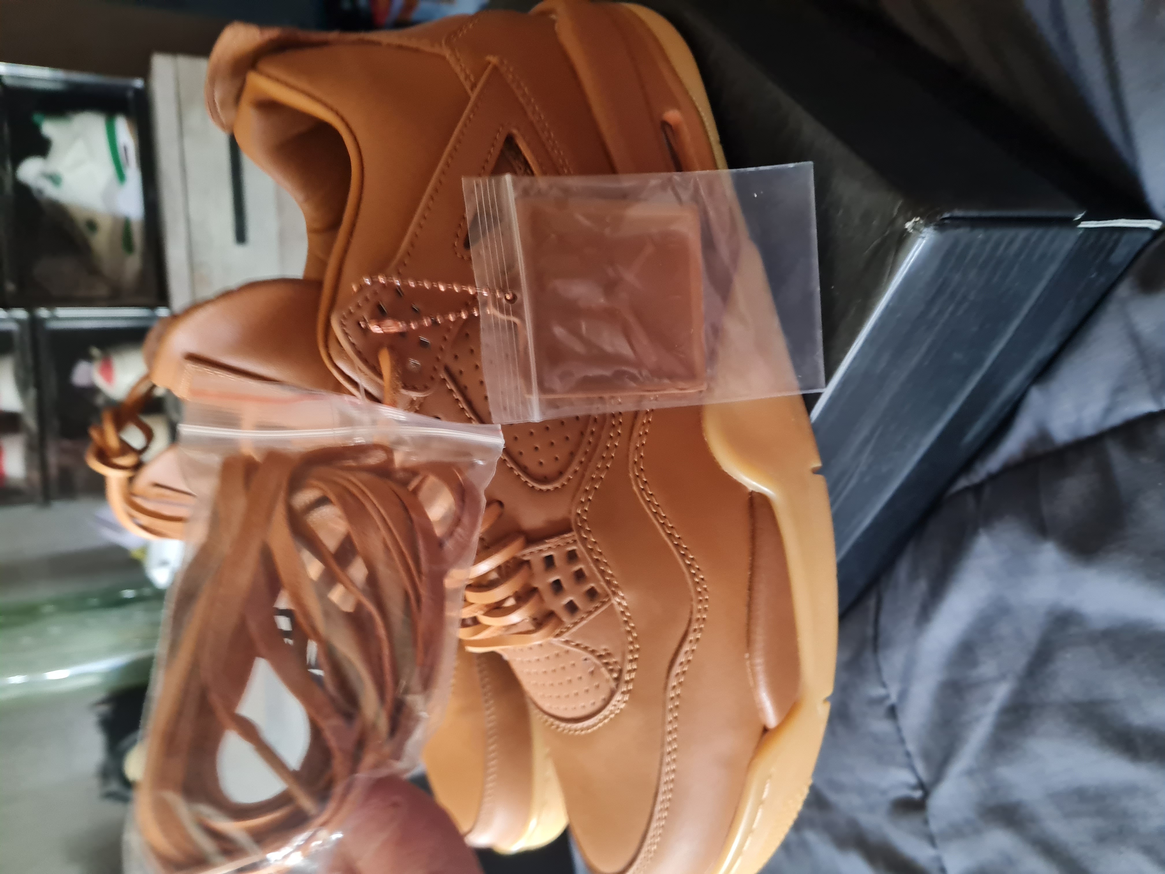 PKGoden Jordan 4 Retro Ginger Wheat, 819139-205 review Kmikaz420 02