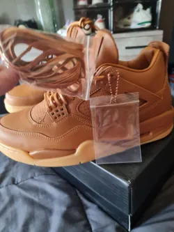 Free Shipping: PKGoden Jordan 4 Retro Ginger Wheat, 819139-205 review Kmikaz420  03