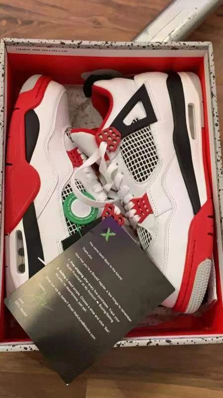 PKGoden Jordan 4 Retro Fire Red (2020),  DC7770-160 review 