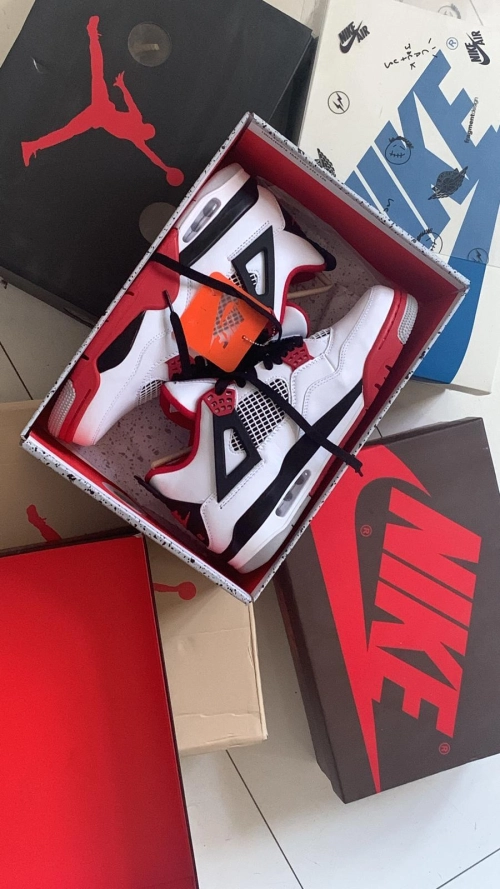 PKGoden Jordan 4 Retro Fire Red (2020),  DC7770-160 review 
