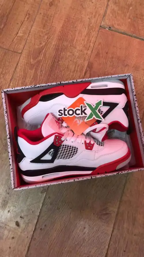 PKGoden Jordan 4 Retro Fire Red (2020),  DC7770-160 review 