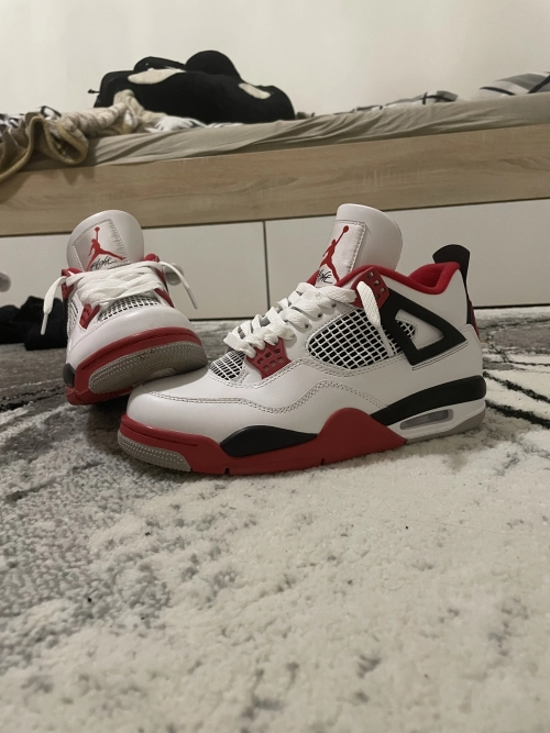 PKGoden Jordan 4 Retro Fire Red (2020),  DC7770-160 review 