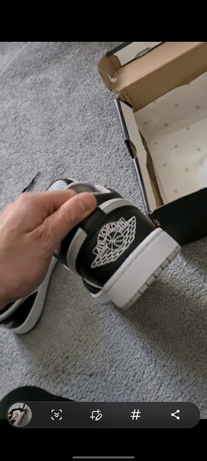 POP Jordan 1 Low Light Smoke Grey, 553558-039 review Enes 05