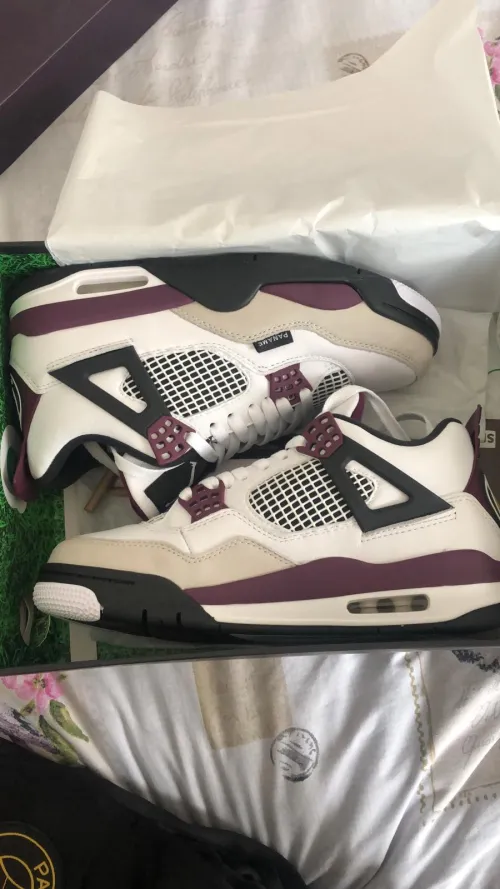 PKGoden Jordan 4 Retro PSG Paris Saint-Germain,  CZ5624-100 review 