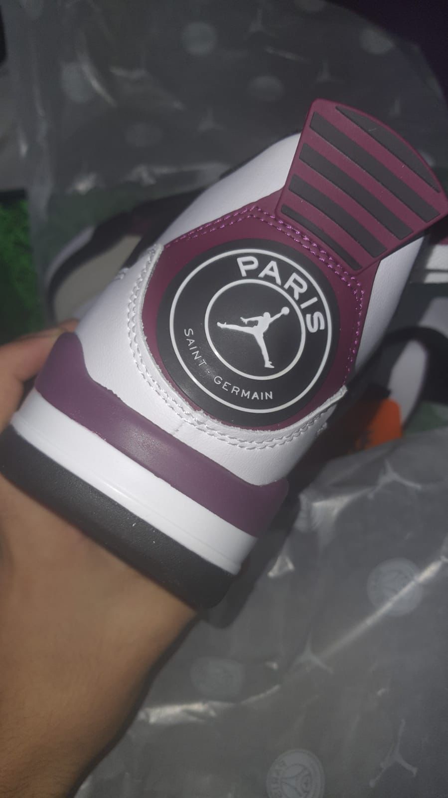 PKGoden Jordan 4 Retro PSG Paris Saint-Germain,  CZ5624-100 review Mesiah Mallory 02