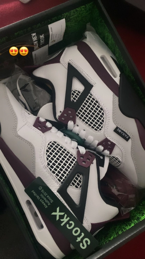 PKGoden Jordan 4 Retro PSG Paris Saint-Germain,  CZ5624-100 review 