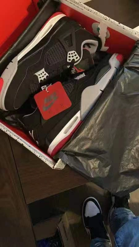 PKGoden Jordan 4 Retro Bred, 308497-060 review 