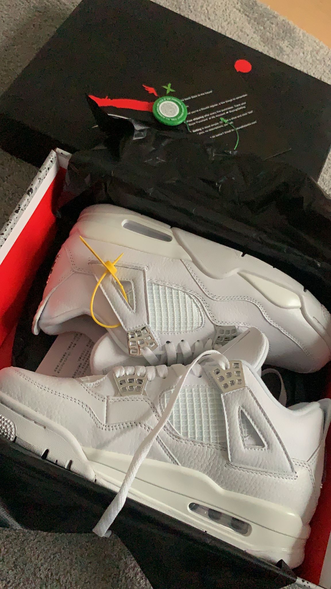 PKGoden Air Jordan 4 Retro Pure Money, 308497-100 review Lacroix