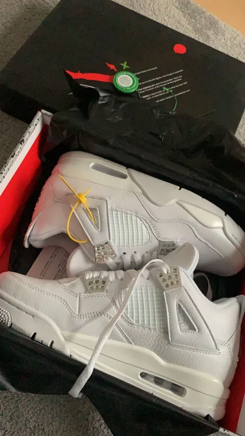 PKGoden Air Jordan 4 Retro Pure Money, 308497-100 review 