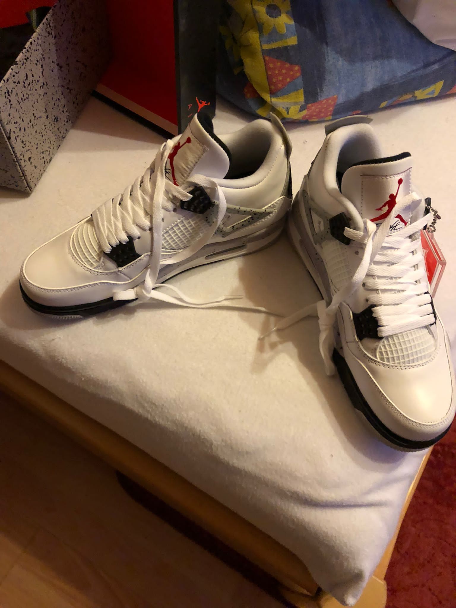 PKGoden Jordan 4 Retro White Cement, 840606-192 review Rafael Schebella 00
