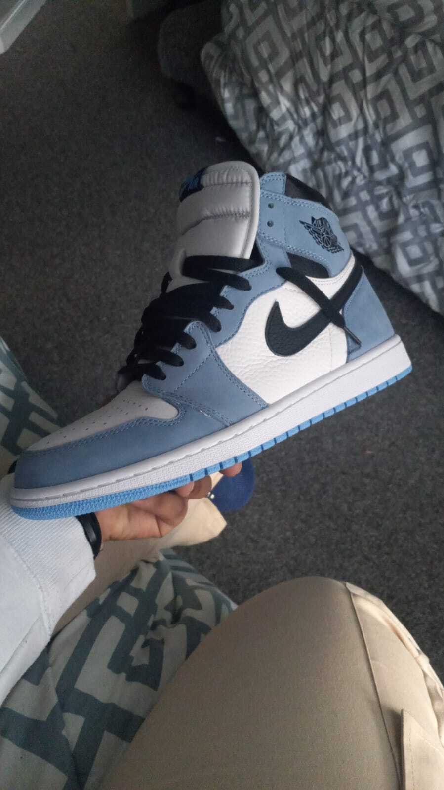 PKGoden  Jordan 1 High OG University Blue 555088-134 review Buchholz
