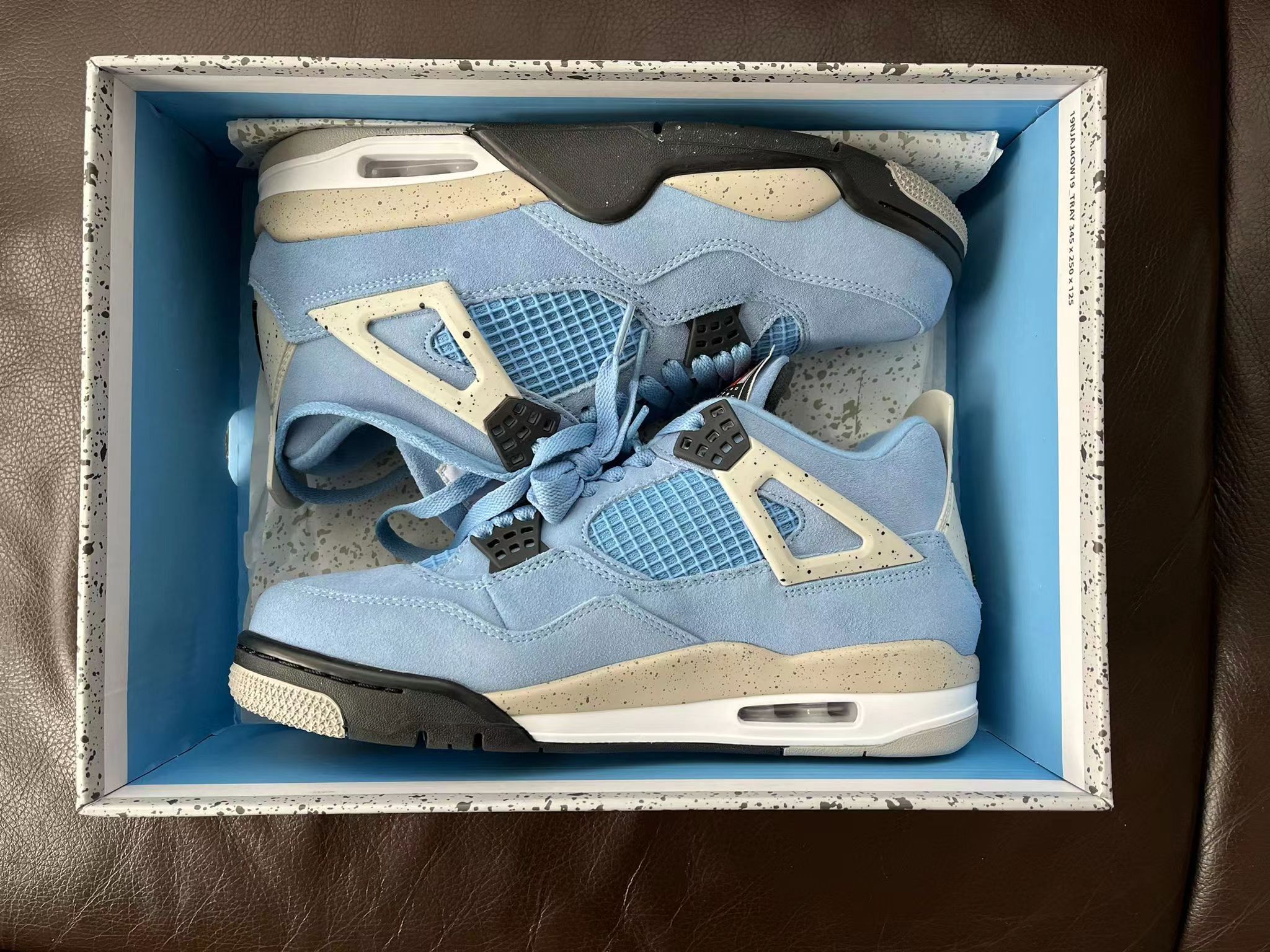 PKGoden Jordan 4 Retro University Blue, CT8527-400 review Jaylen Cortez