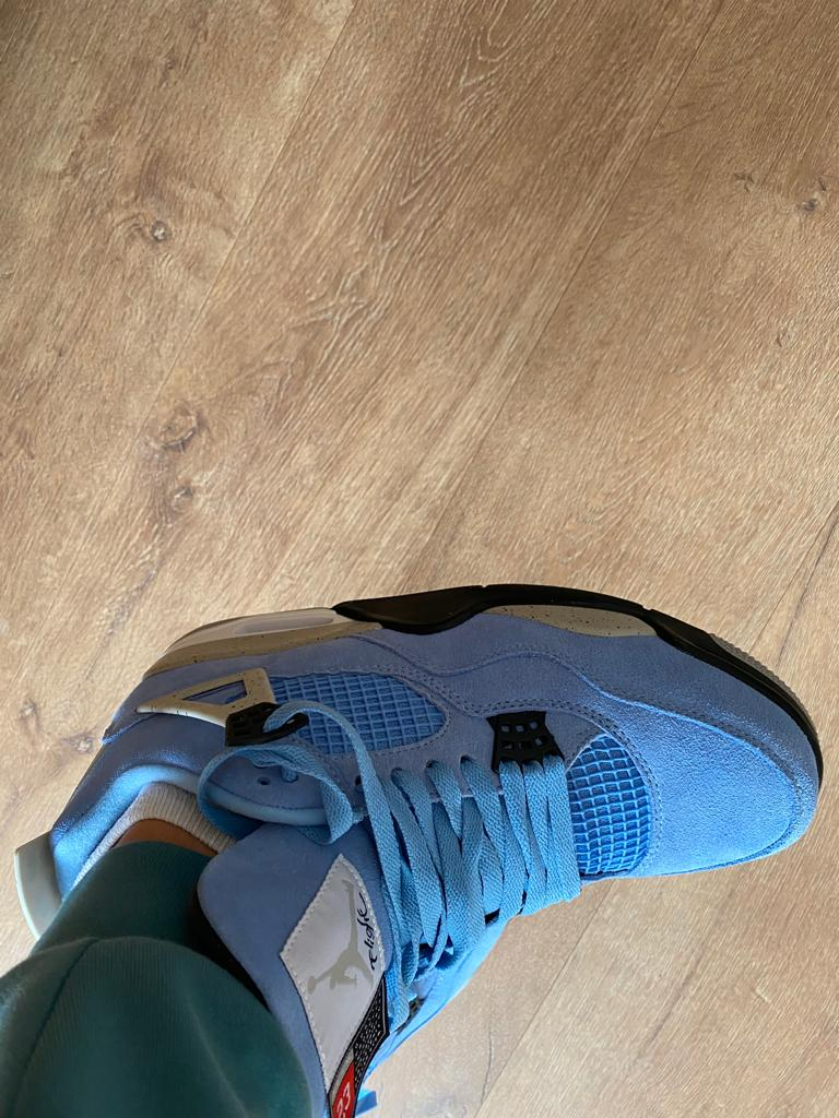 PKGoden Jordan 4 Retro University Blue, CT8527-400 review Stephon Cowans