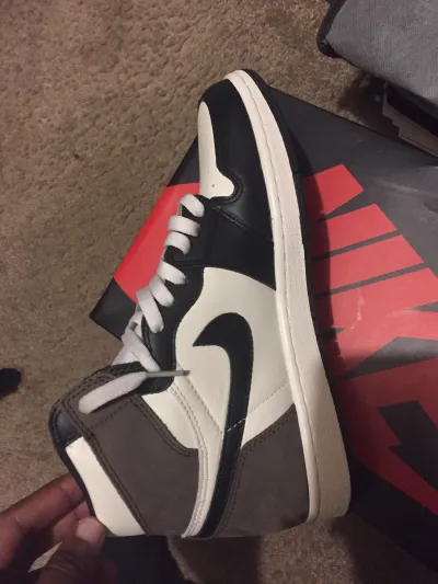 POP  Jordan 1 Retro High Dark Mocha,555088-105 review Lovelivevike  02