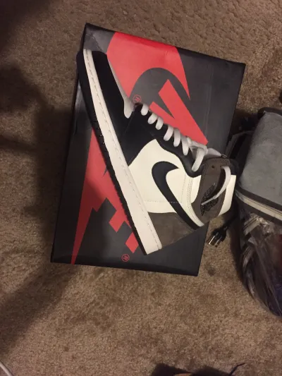 POP  Jordan 1 Retro High Dark Mocha,555088-105 review Lovelivevike  03