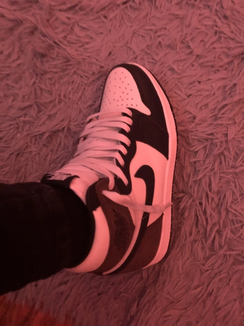 POP  Jordan 1 Retro High Dark Mocha,555088-105 review 