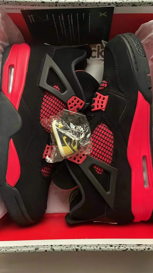 PKGoden Jordan 4 Retro Red Thunder, CT8527-016 review 