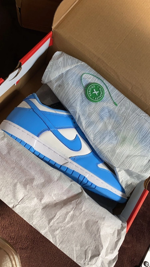 PKGoden Dunk Low Retro .“University Blue＂,DD1391-102 review 