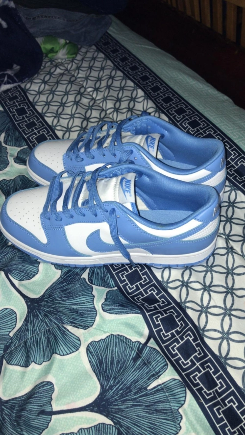 PKGoden Dunk Low Retro .“University Blue＂,DD1391-102 review 