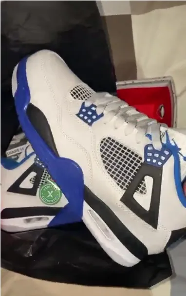 PKGoden Jordan 4 Retro Motorsports, 308497-117 review 