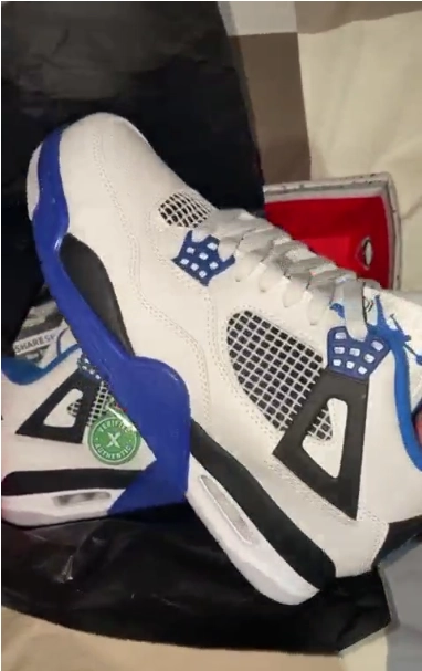 PKGoden Jordan 4 Retro Motorsports, 308497-117 review 