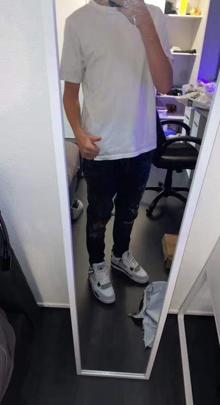 PKGoden  Jordan 4 Retro Military Black, DH6927-111 review Filipoiu 01